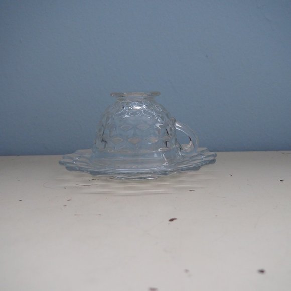 Fostoria Americana Cup and Saucer - Picture 2 of 7